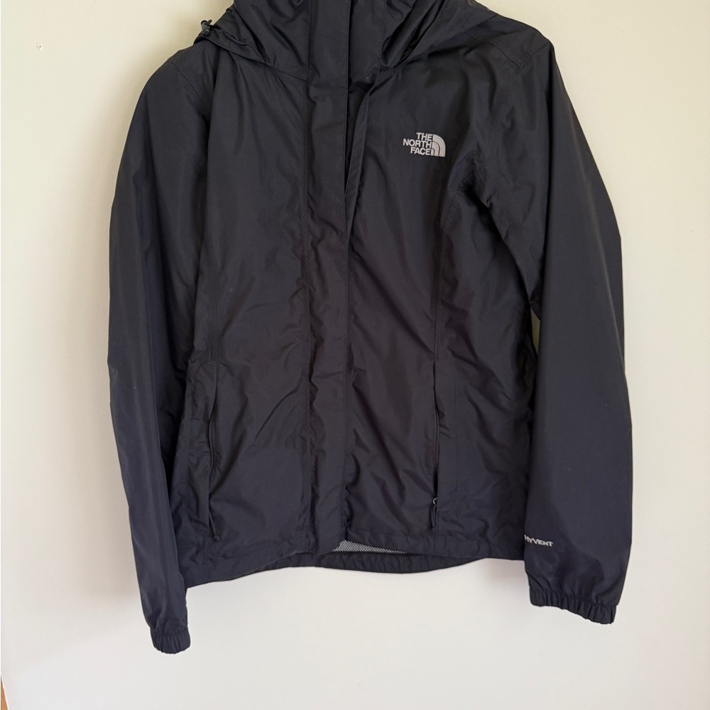 The North Face Black Lightweight Rain Jacket